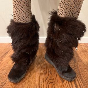 Pajar Fur Boots Size 39